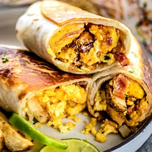 Loaded Breakfast Burritos