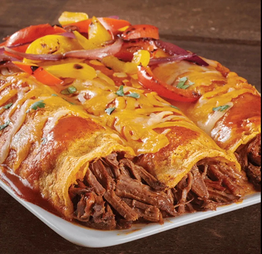 Birria Beef Enchiladas