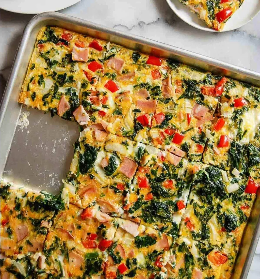 Sauteed Veggie Egg Bake